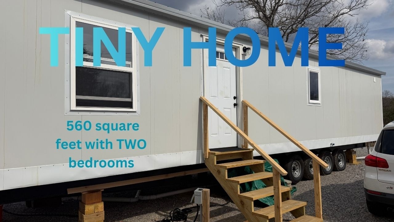 You are not going to believe this TINY HOME with 560 square feet
