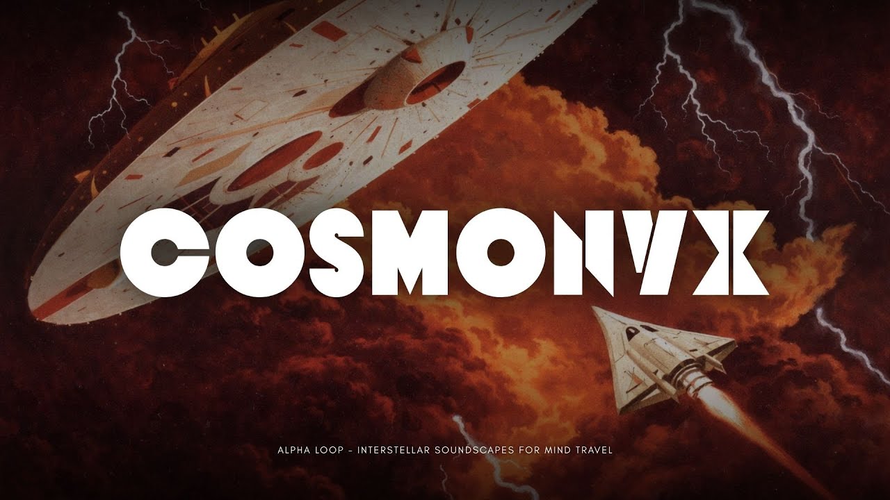 COSMONYX — Orbiting the Firestorm | 30 Minutes of Deep Space Ambient