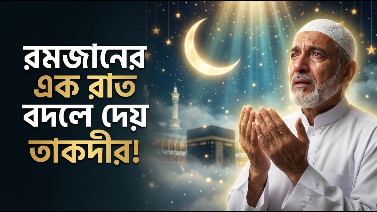 রমজান মাসের ফজিলত | রোজা কখন ফরজ হয়? | লাইলাতুল কদর, তারাবি ও সিয়াম | Islamic Story Bangla