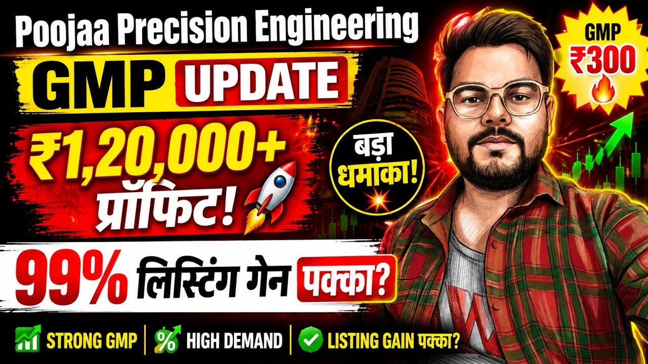 Poojaa Precision Engineering IPO GMP, Details & Review | All Details on Poojaa Precision IPO