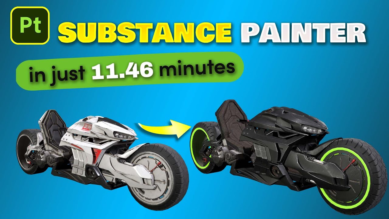 Adobe Substance Painter для 3D-художников: всего 10-минутное руководство