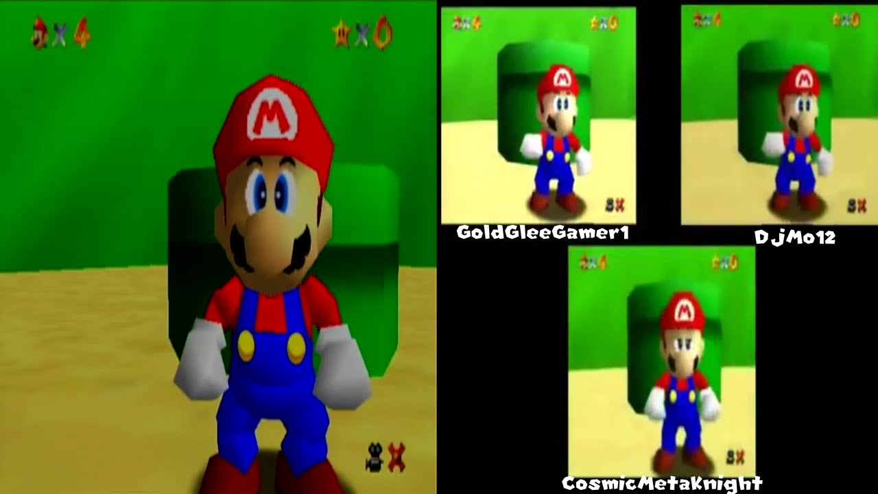Super Mario 64: Racing Along with the Super LP Heroes - Any% Run | 70 Stars (Part 1)