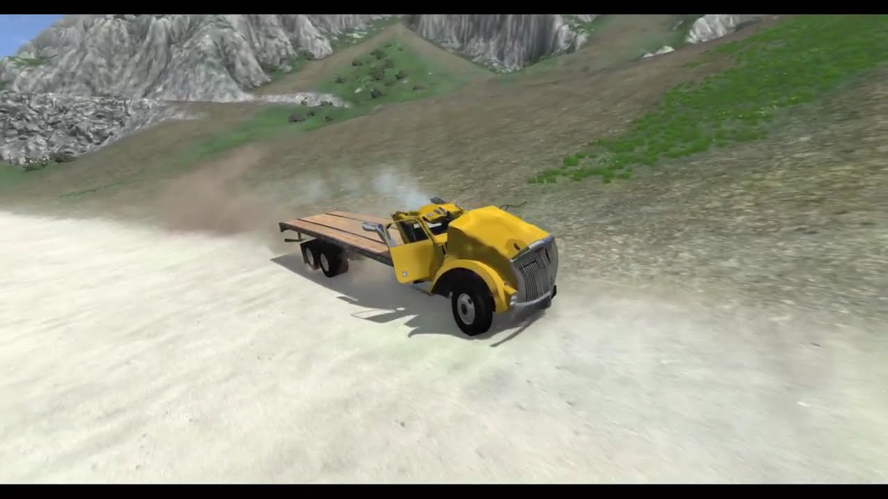 Cliff Drops #25 - BeamNG DRIVE | Cliff Fall