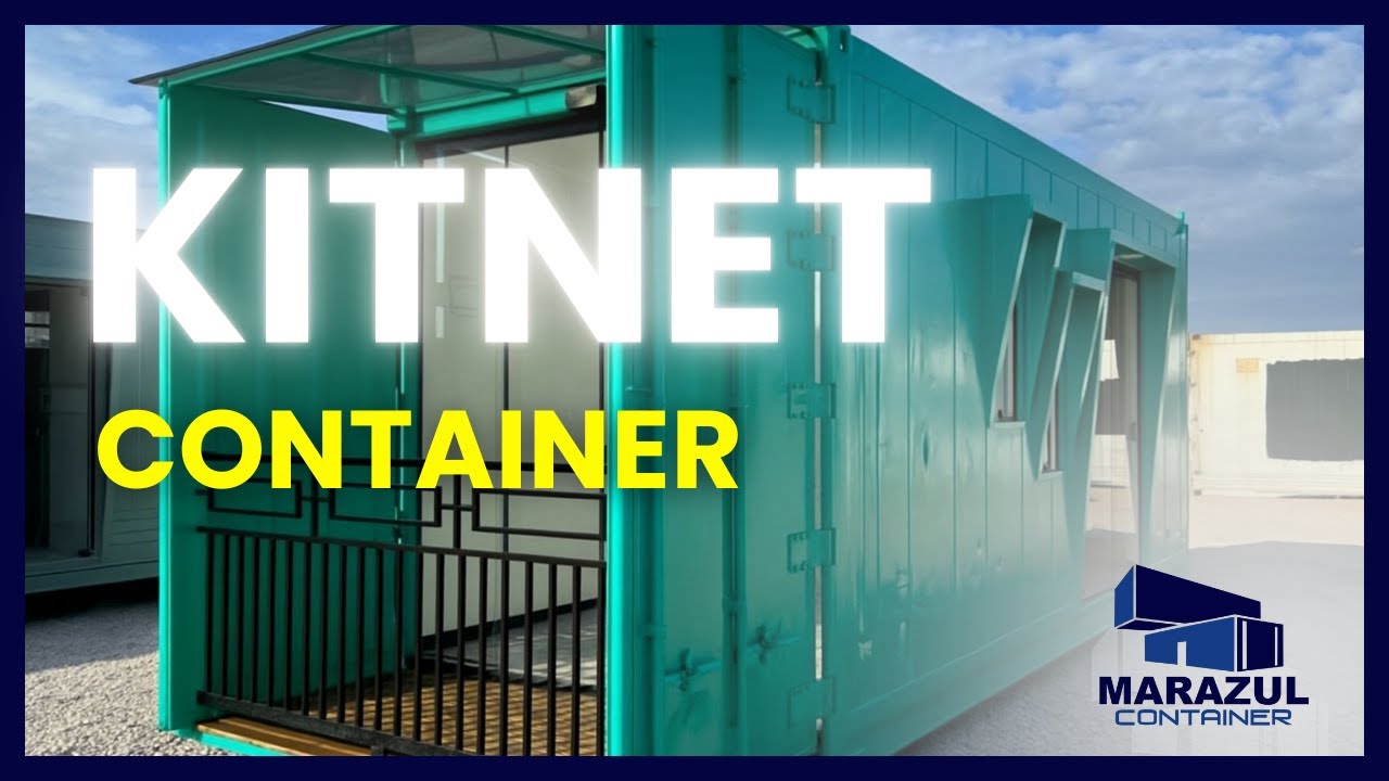 Casa Container Kitnet 15m&sup2;