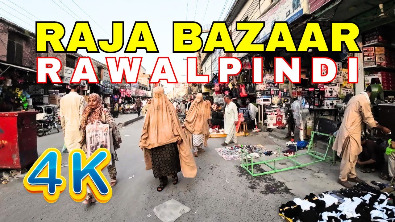 Raja Bazaar || Rawalpindi Pakistan || Walking Tour || #stunning #pakistan