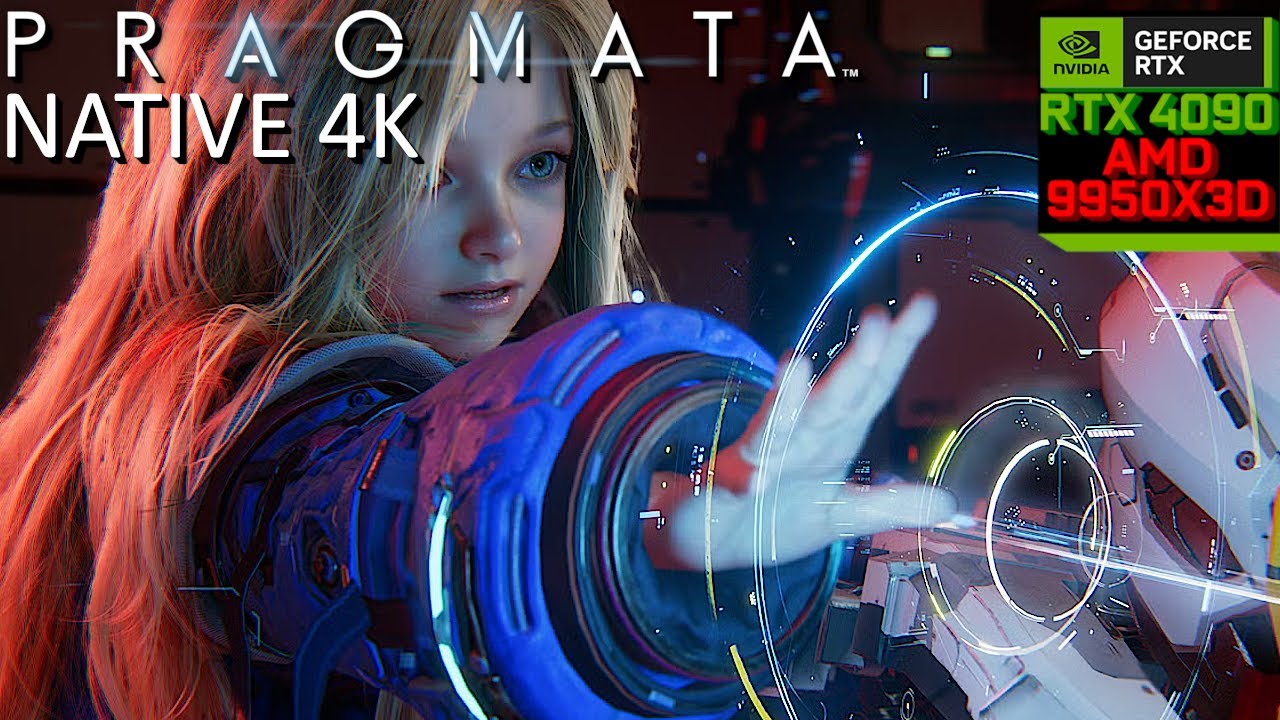Демонстрационная версия PRAGMATA 4K с максимальными настройками графики [RTX 4090 + 9950X3D]