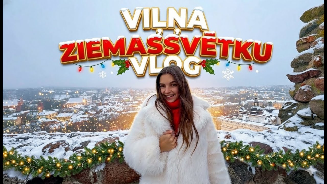 Viļņa Ziemassvētkos: Vai ir vērts braukt?🎄 3 dienu maršruts
