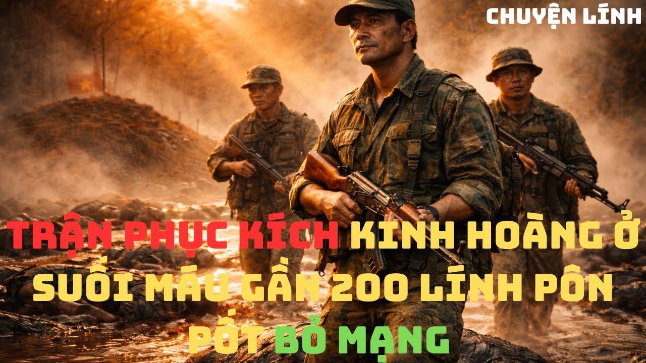 Trận Phục Kích Kinh Hoàng Gần 200 Tên Lính Pôn Pốt Thiệt Mạng Sự Thật Phía Sau Suối Máu.