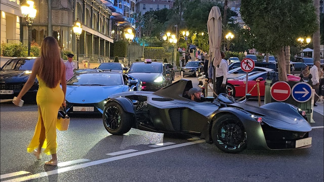 ARABS BILLIONAIRES OWNS THE MONACO NIGHTLIFE WITH HYPERCARS 2025