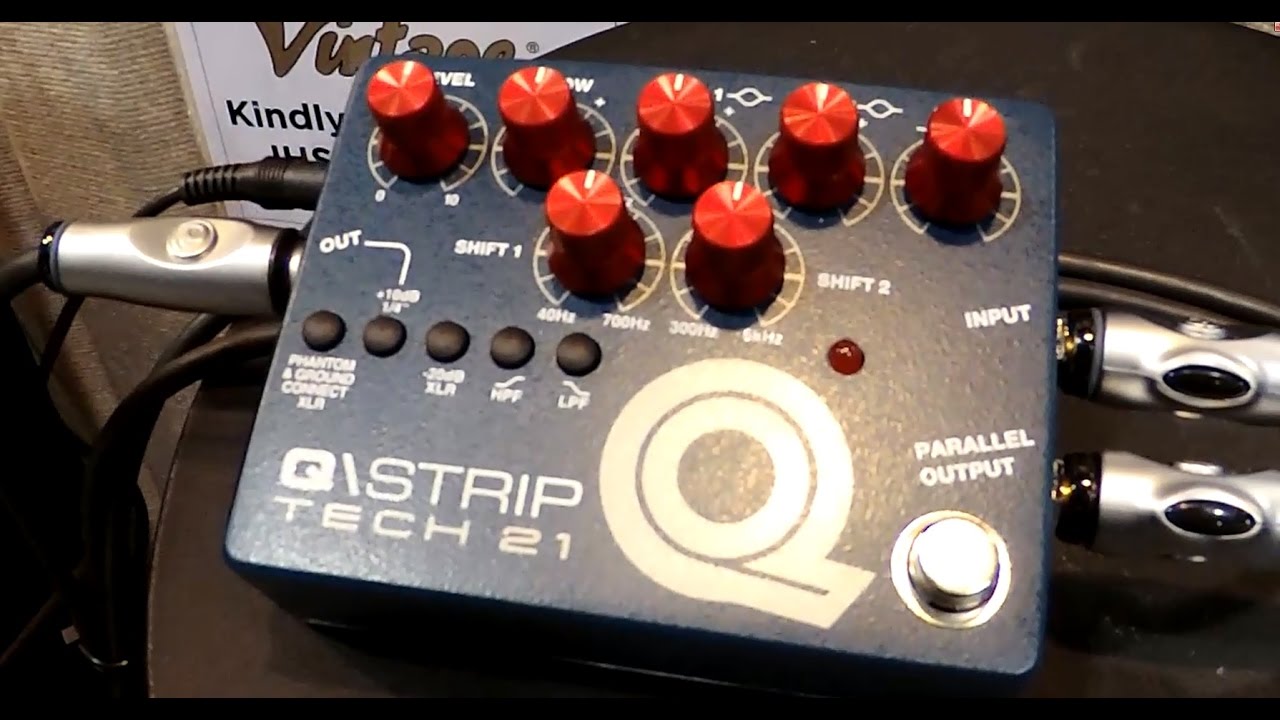 NAMM 2017 - TECH 21 - NEW! Q-Strip | VTBass 500 | Bass Fly Rig | Brit Fly Rig | dUg Ultra Bass 1000