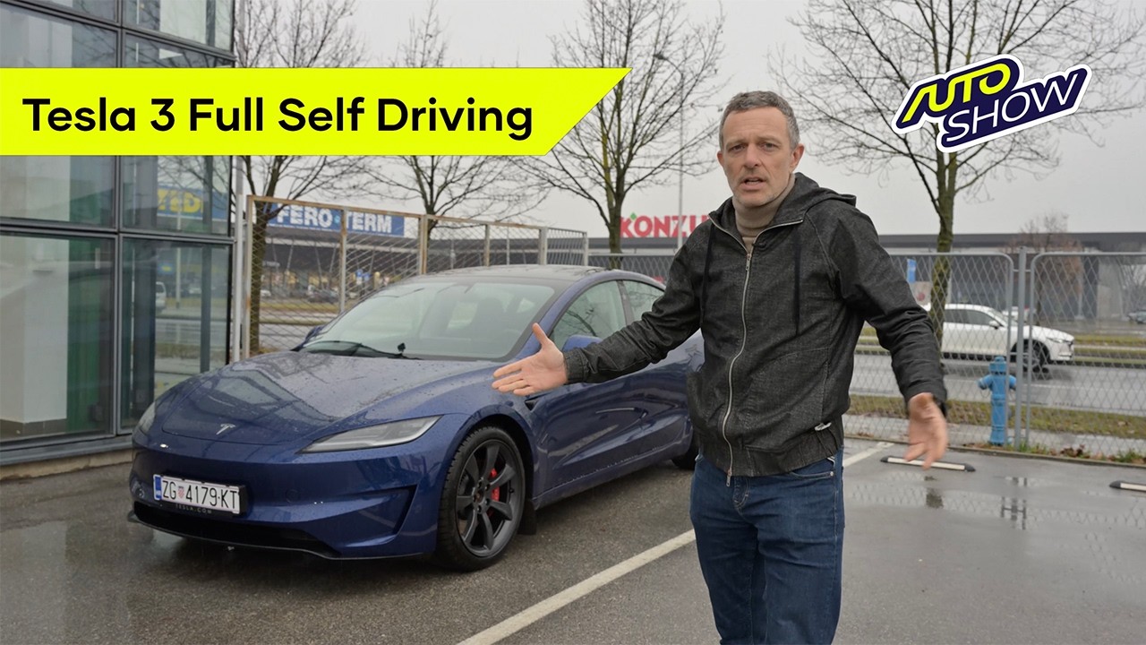 Dan kada prestajemo voziti je tu. Tesla 3 Full self driving - Jura se fura