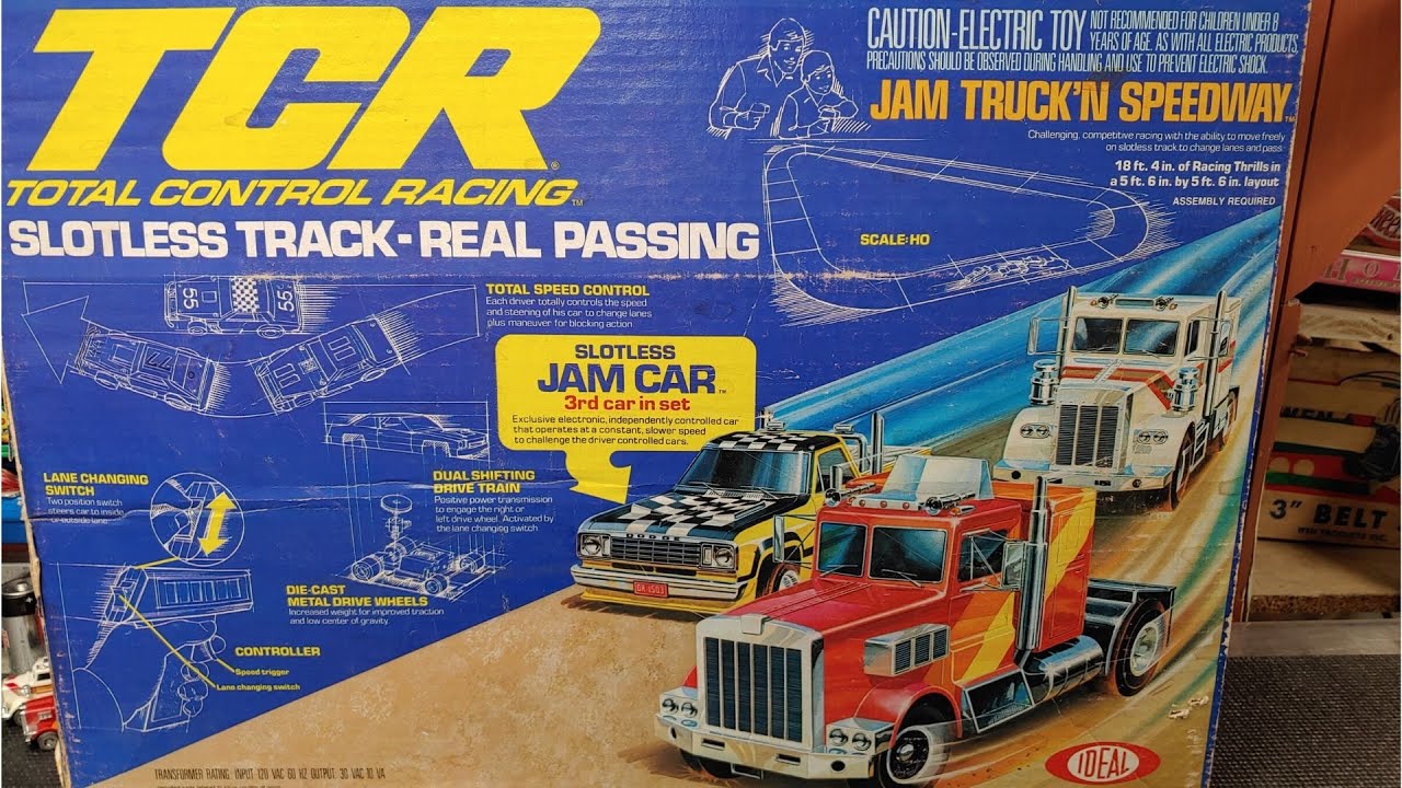 Ideal TCR Slotless Rig racing with Jam car 1978
