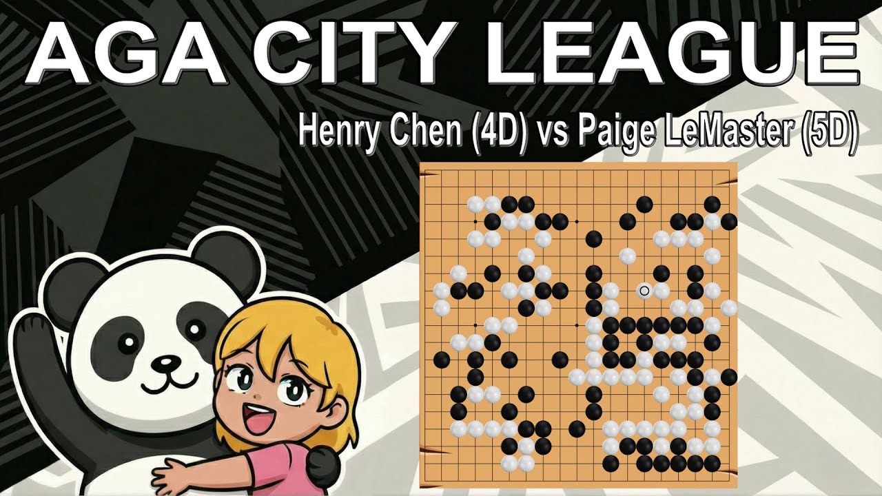 AGA City League - Paige L (5d) VS Henry C (4d)