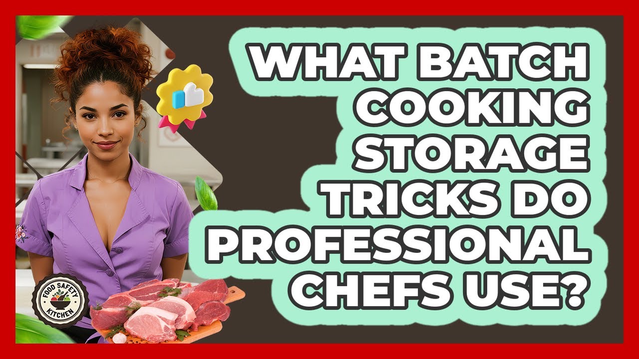 What Batch Cooking Storage Tricks Do Professional Chefs Use? - Food Safety Kitchen