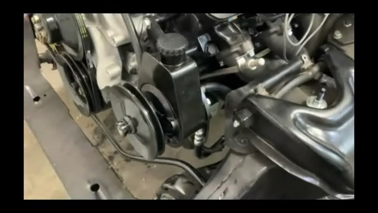 Borgeson power steering kit installation. 1964 Galaxie build part 12