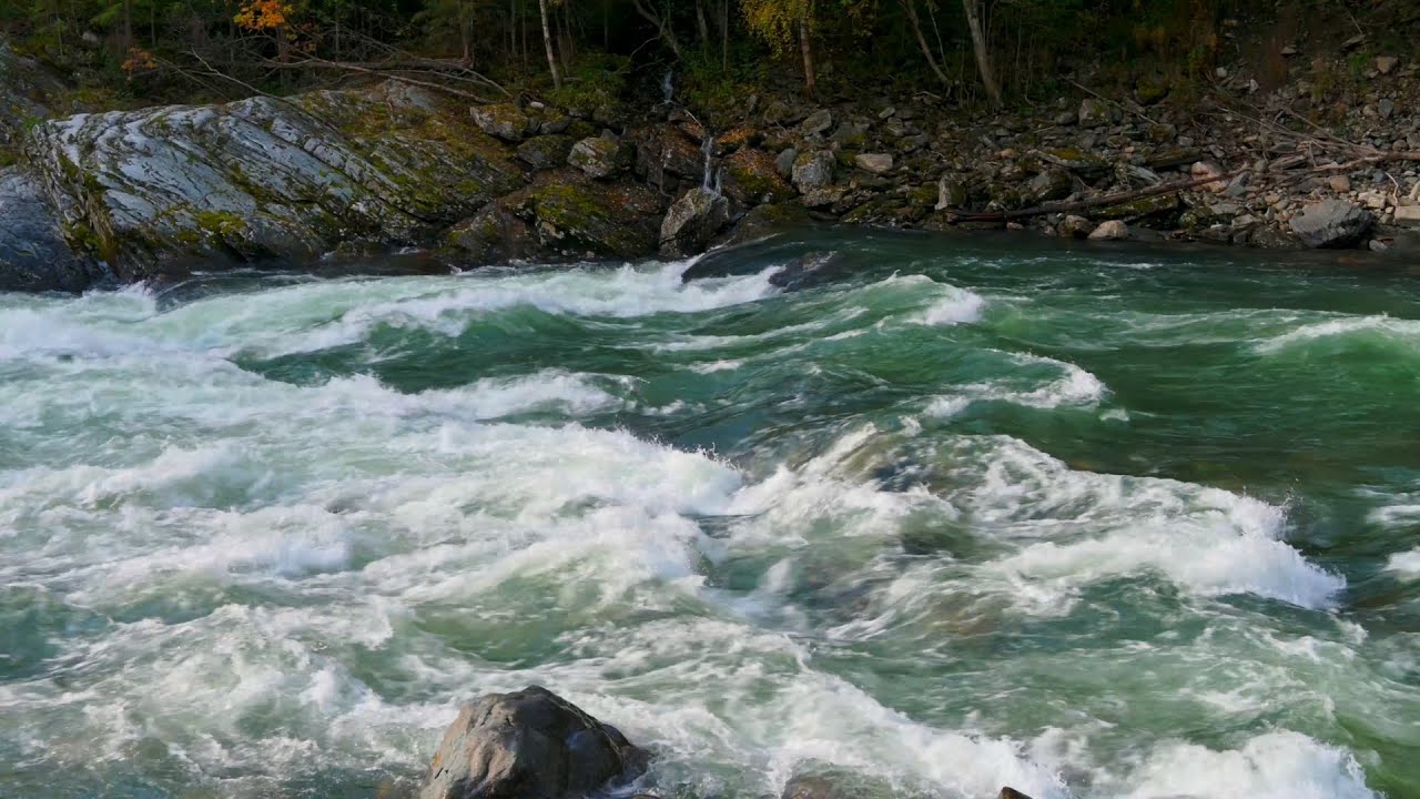 🌊 Relaxing Sjoa River Sounds in Norway | Calm Nature for Deep Sleep