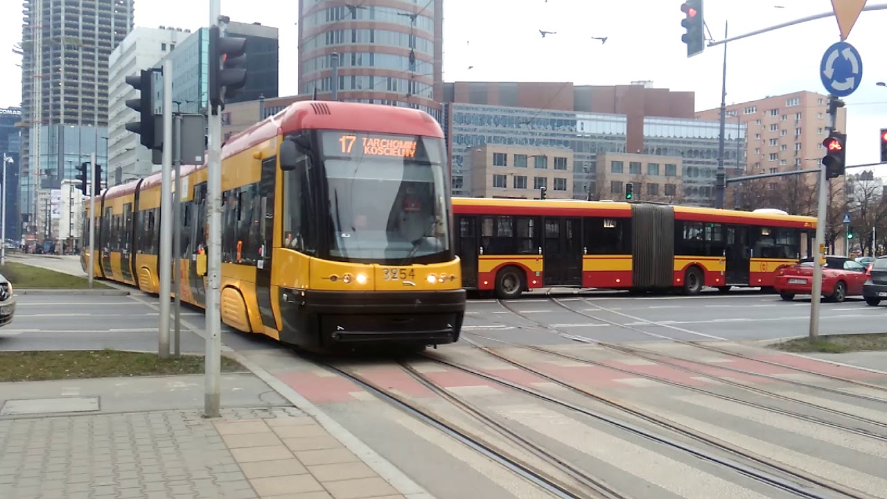 SKŁADANKA KOMUNIKACYJNA RONDO ONZ |🌁WARSZAWA🌁| 🚋TRAMWAJE🚋 i 🚌AUTOBUSY🚌|