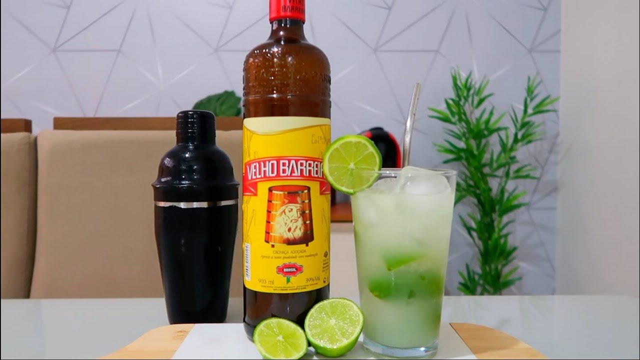 A MELHOR CAIPIRINHA E MAIS FÁCIL DO MUNDO