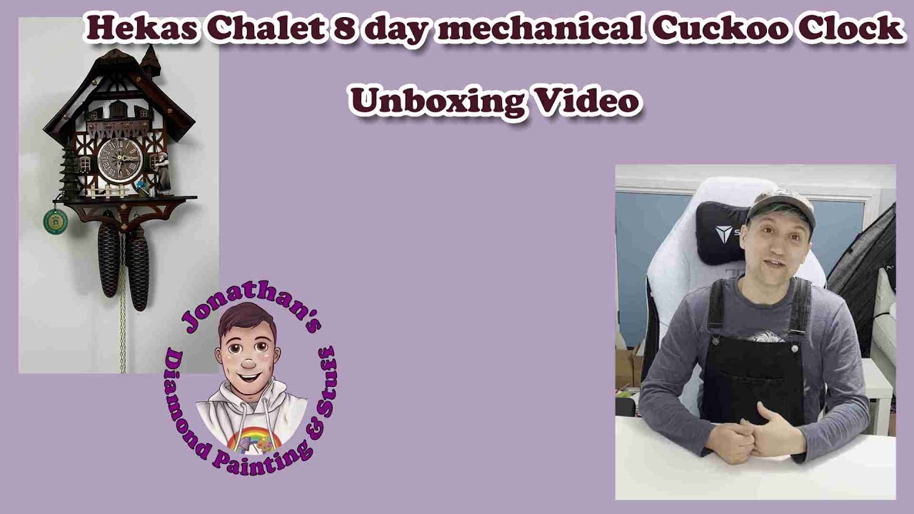 Hekas Chalet 8 day mechanical Cuckoo Clock with Bell Ringer | Unboxing and set up video
