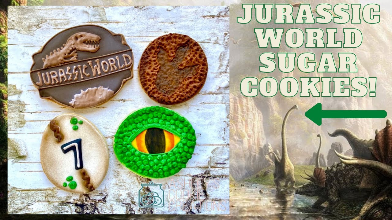Jurassic World | Cookie Decorating Tutorial!