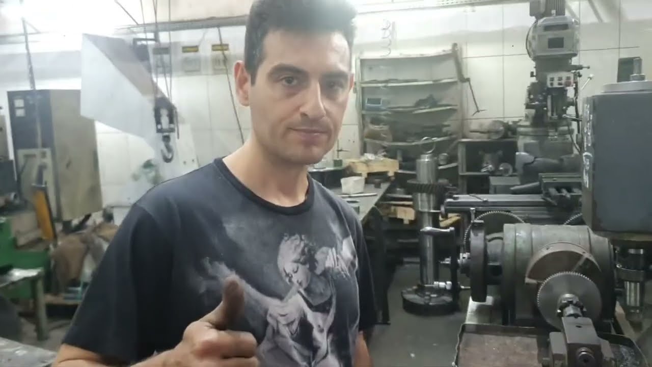 Fresamento da coroa do redutor