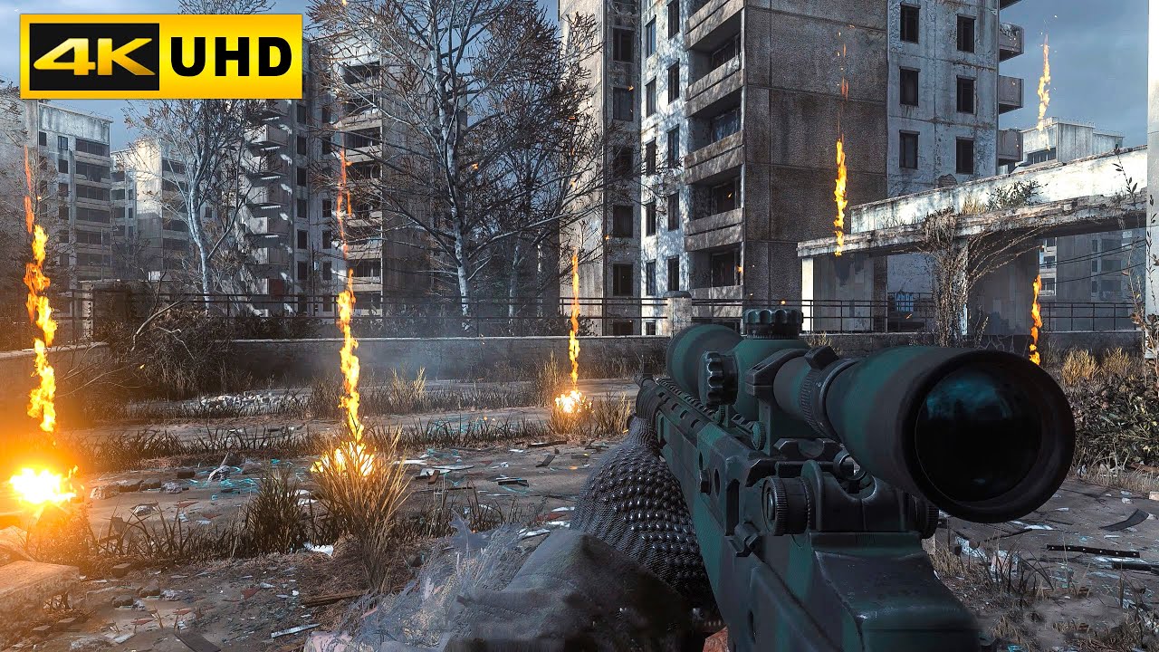 One Shot One Kill Mission – Call Of Duty 4 Modern Warfare | 4K Ultra Graphics Gameplay 60FPS