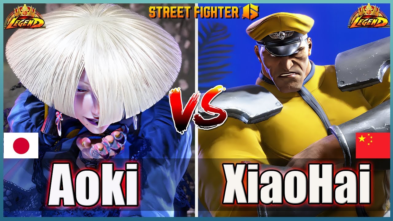 Street Fighter 6 🔥Aoki (A.K.I)  Vs  Xiaohai (M Bison)🔥Best Ranked Match🔥FightingGameWorldX