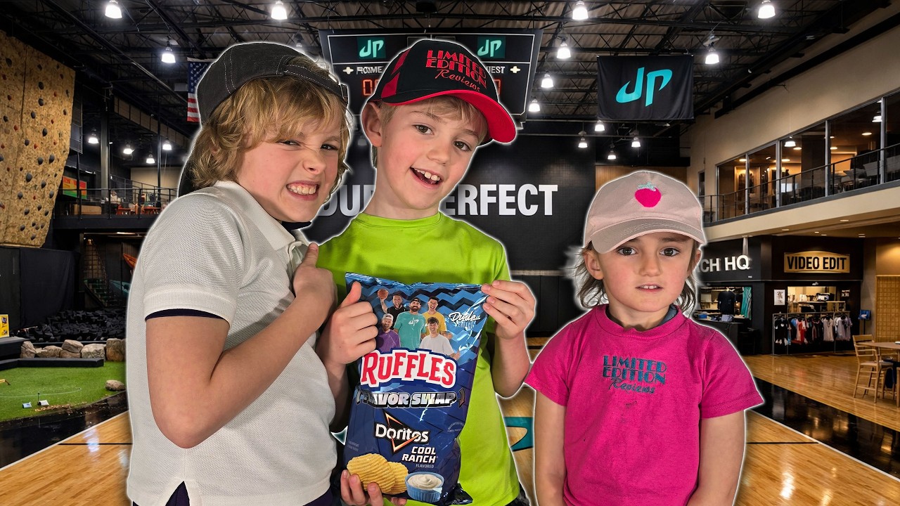 Dude Perfect Cool Ranch Ruffles Review! Worth the Hype?  (Flavor Swap)
