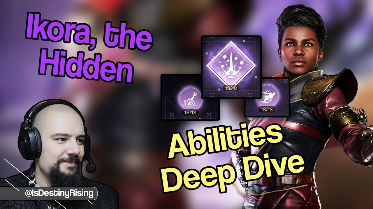 Ikora, the Hidden Deep Dive - Abilities Breakdown 13m Damage Test #destinyrising #ikora #ikorarey