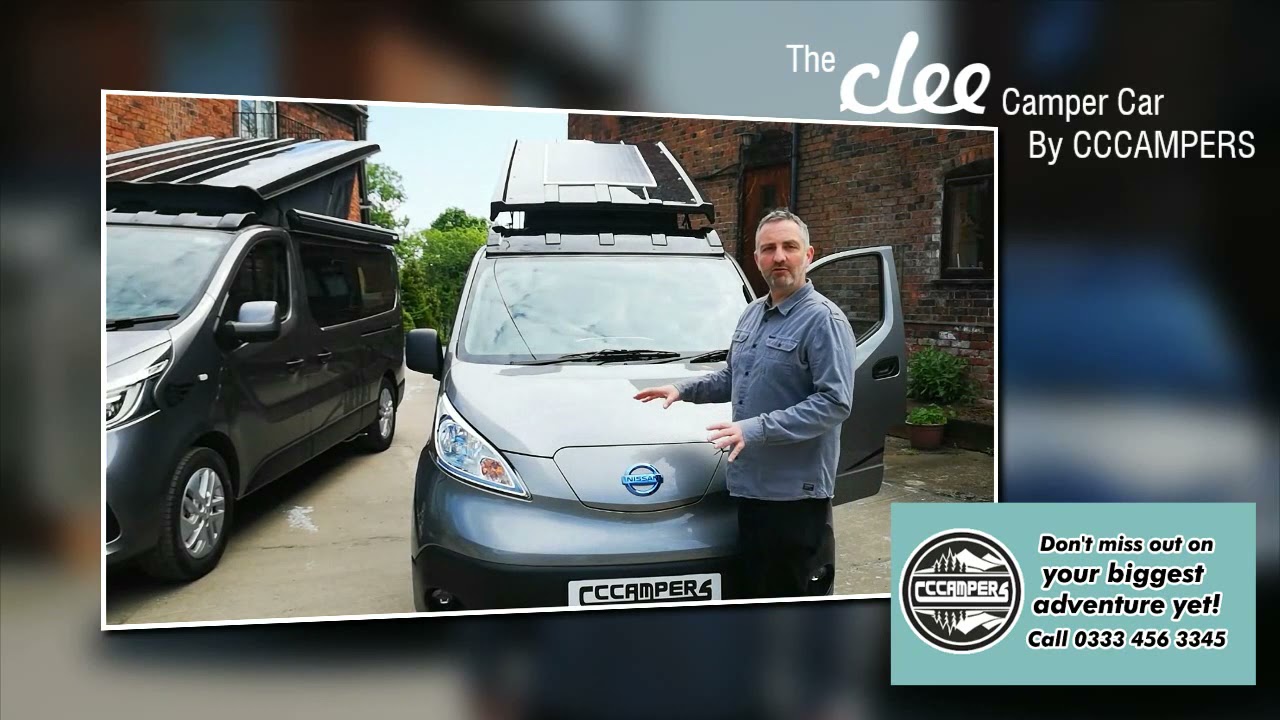 ENV200 Camper Car by CCCAMPERS Electric Camper Car Motor home Clee Duo conversion