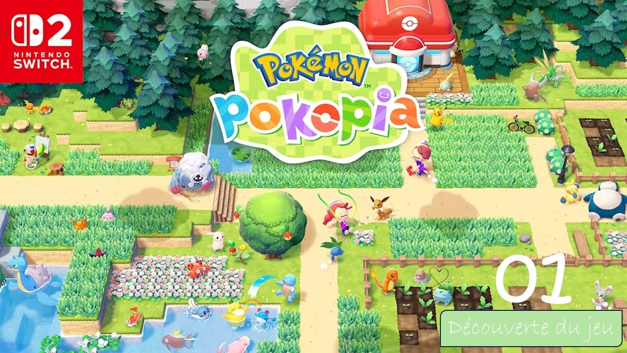 POKEMON POKOPIA  Let's Play # 1  Découverte du jeu