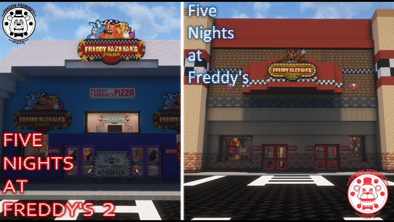 MAP REBUILD SHOWCASE: Five Nights at Freddy's 1 & 2!