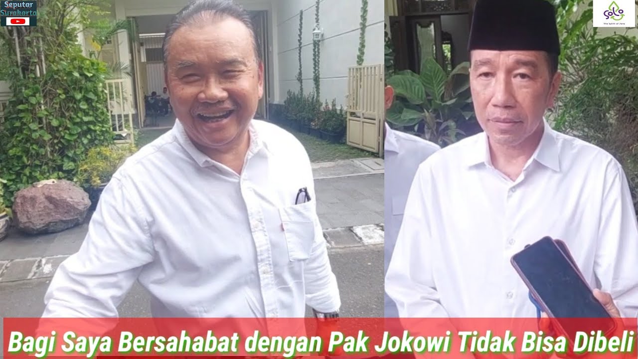Jokowi Masih Terbaik Dimata Kader PDIP, Lepas Kangen Bareng Bestie Mantan Bupati Sragen Untung