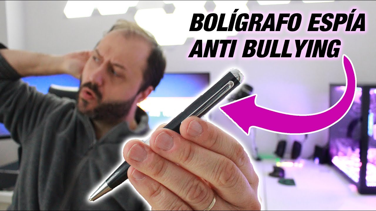 Bolígrafo ESPÍA. Analizamos el compañero perfecto para recoger pruebas... ¡o apuntes!