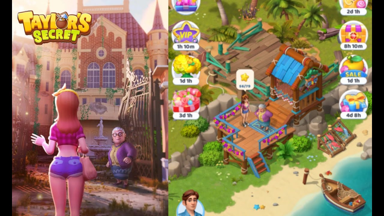 Taylor's Secret: Merge Story | 🍦Level  22  🍹Part 26 🌮🥙