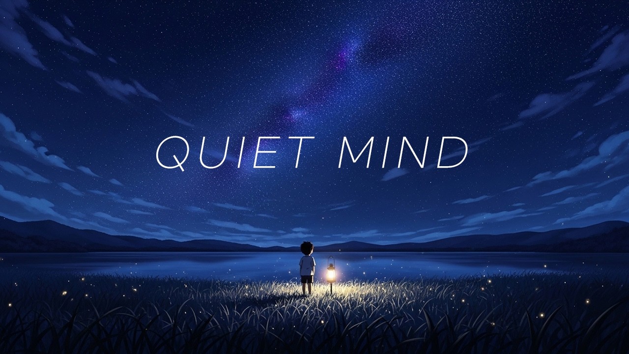 Quiet Night Frequency 🌙 Ambient Handpan + Piano for Deep Focus & Sleep