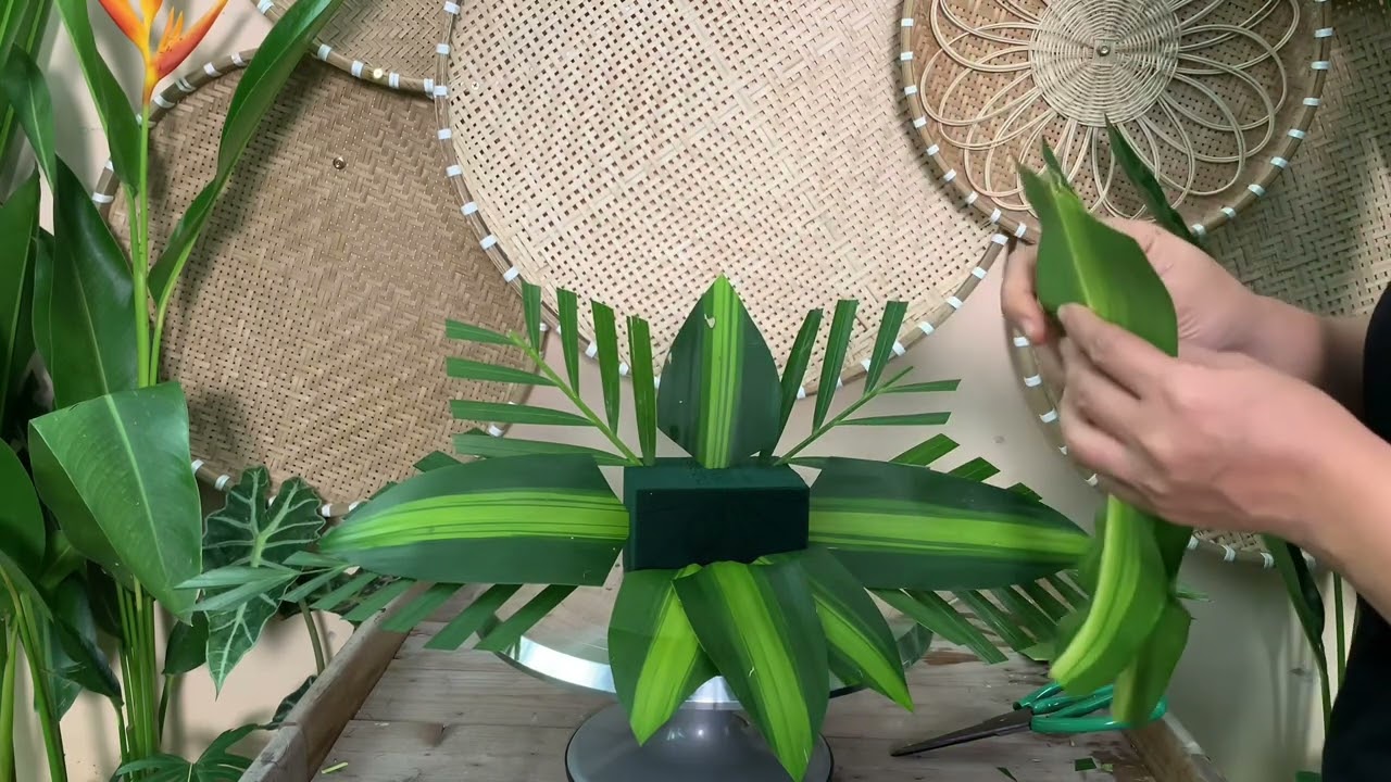 Cách cắm hoa bàn thờ ông bà