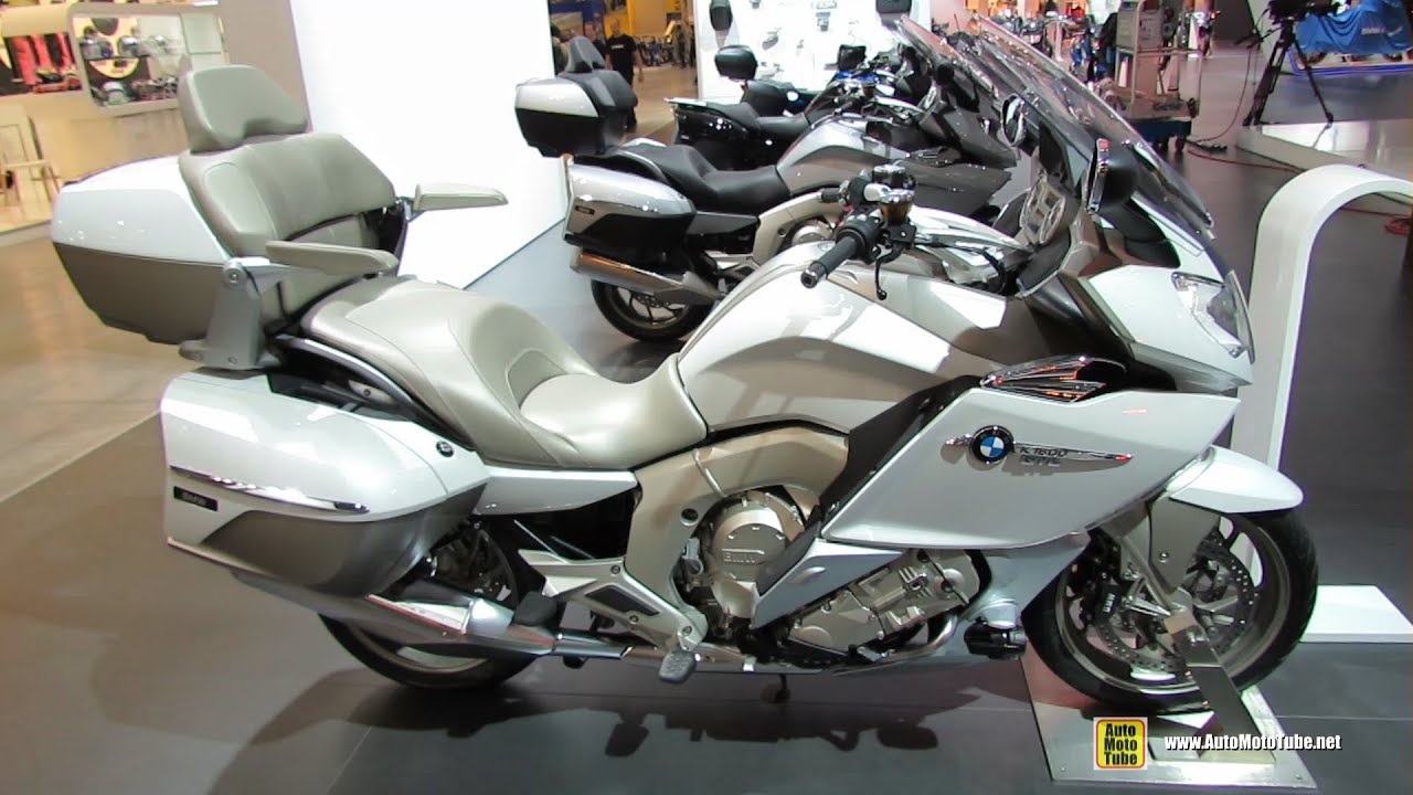2015 BMW K1600GTL Exclusive - Walkaround - 2014 EICMA Milan Motorcycle Exhibition