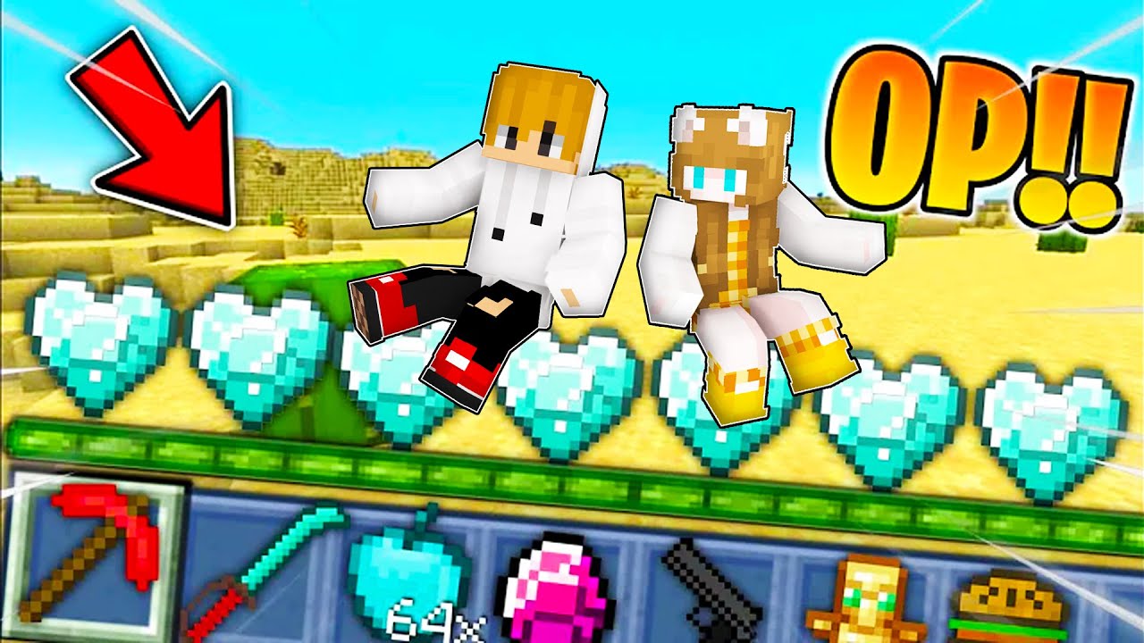 Minecraft, But There Are Diamond LUCKY Hearts..... ( Tagalog )