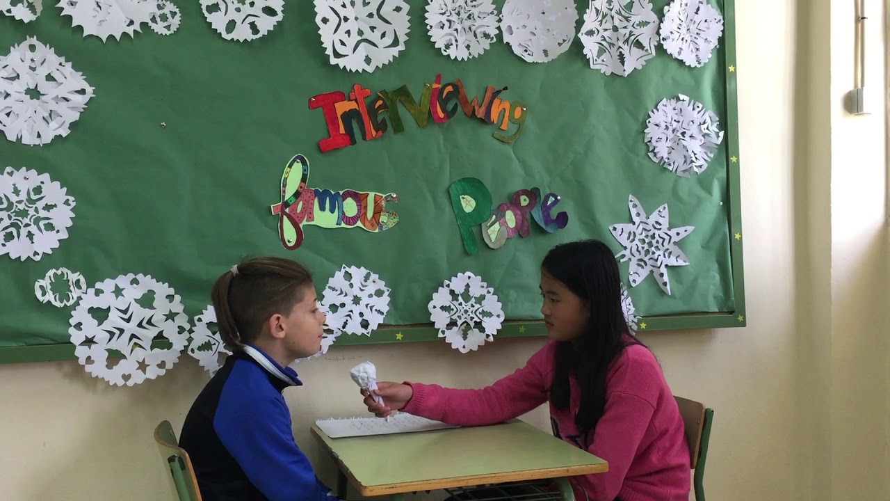 Interviewing Famous People (4C)