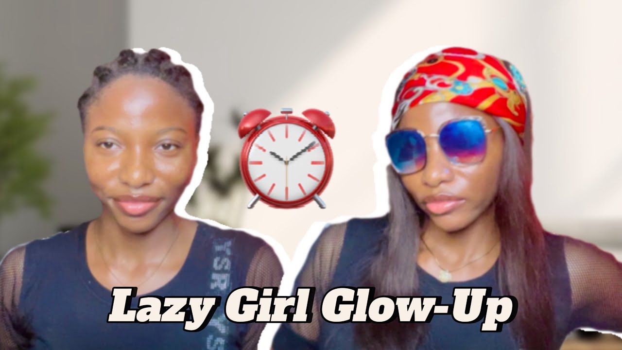 5-Minute Get Ready Routine (No Makeup + Hair Fix)