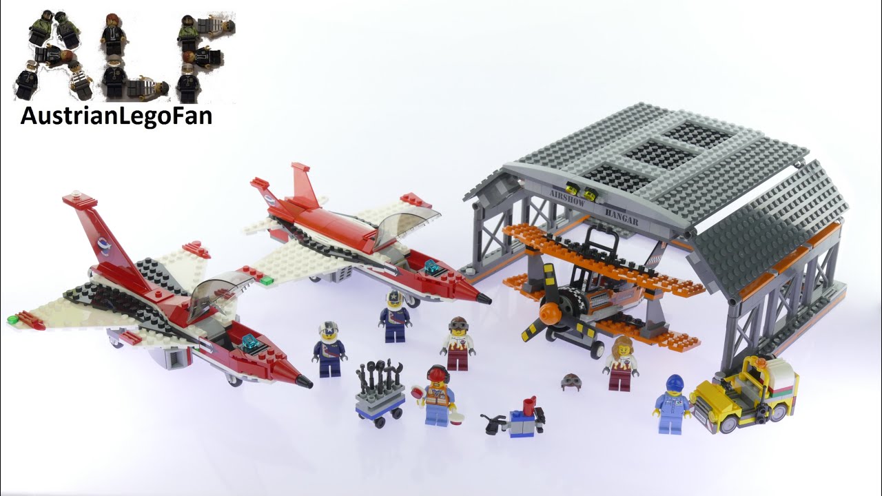Lego City 60103 Pokazy lotnicze - Lego Speed Build Review