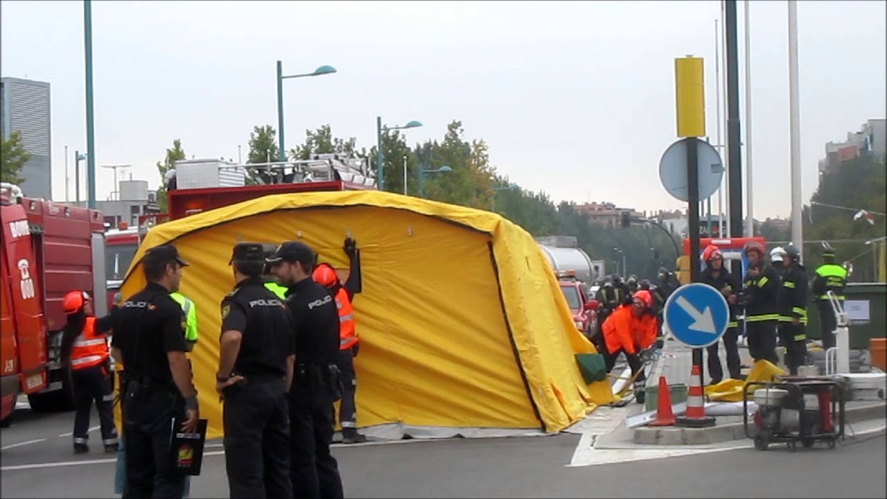 Simulacro Accidente Tráfico Con Mercancias Peligrosas