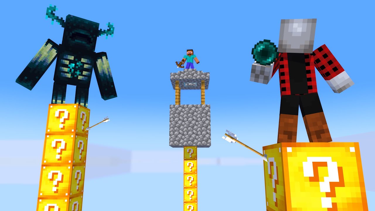 PROBÉ LUCKY PILLARS EN MINECRAFT