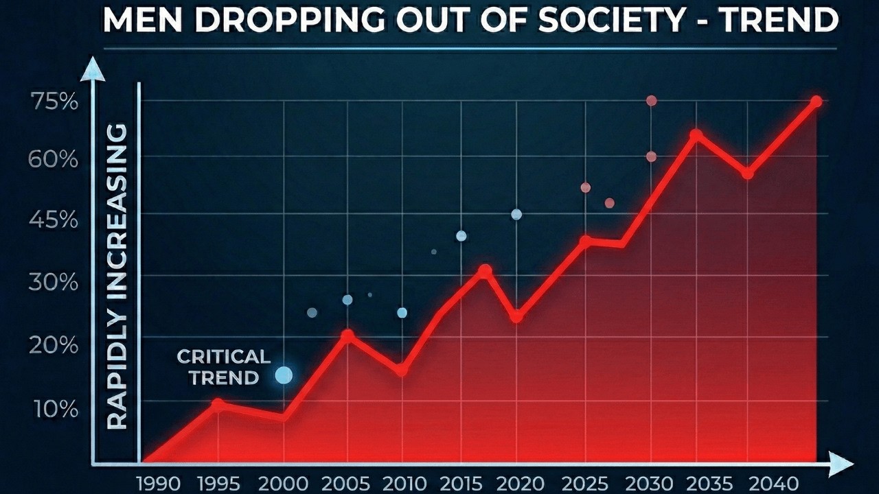Why So Many Men Are Quietly Dropping Out of Society And No One Is Talking About It