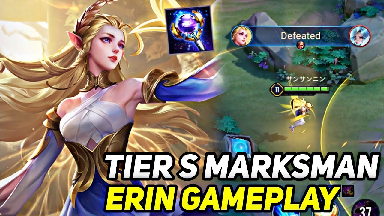 AoV : ERIN GAMEPLAY | TIER S - ARENA OF VALOR