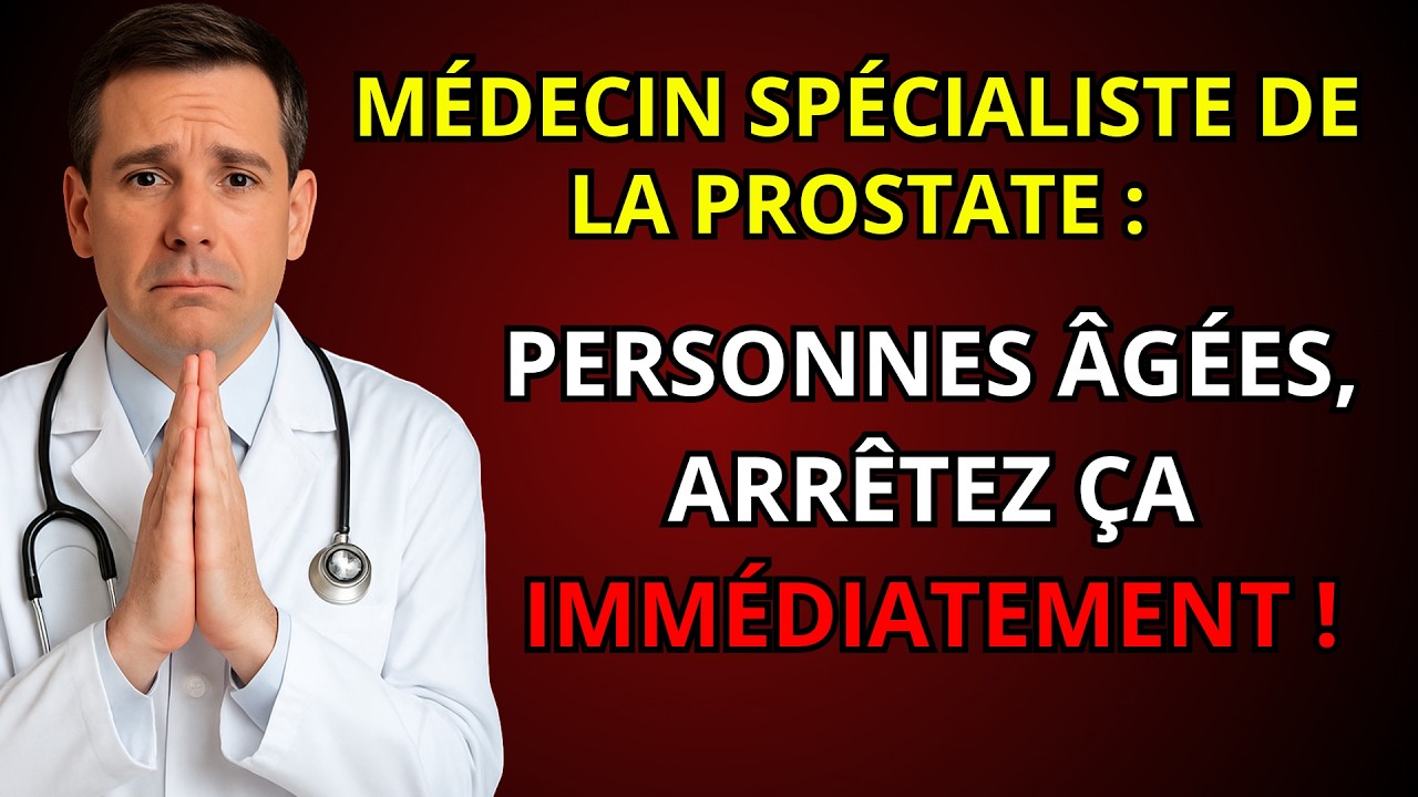 10 HABITUDES QUI ENDOMMAGENT LA PROSTATE APRÈS 60 ANS