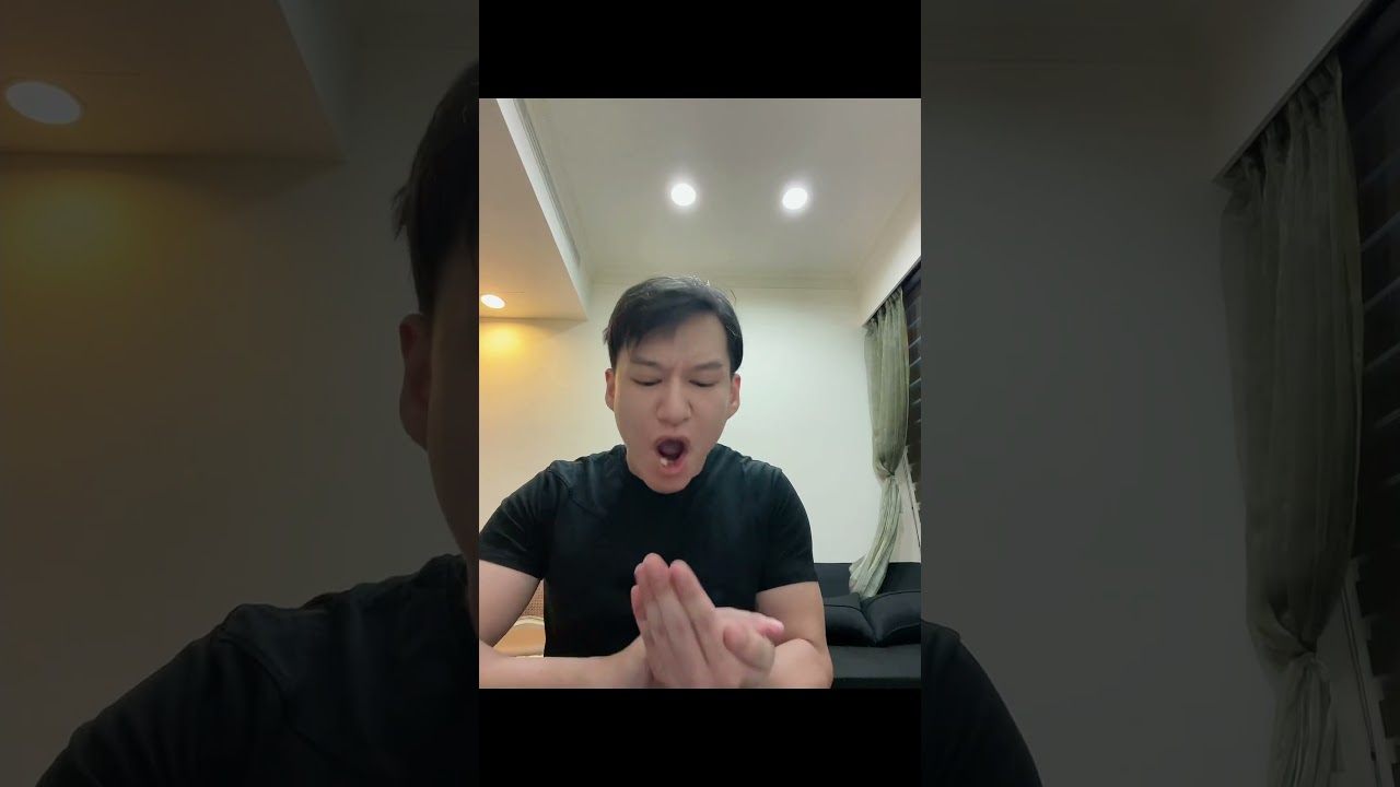 Jackie Chan gum trick