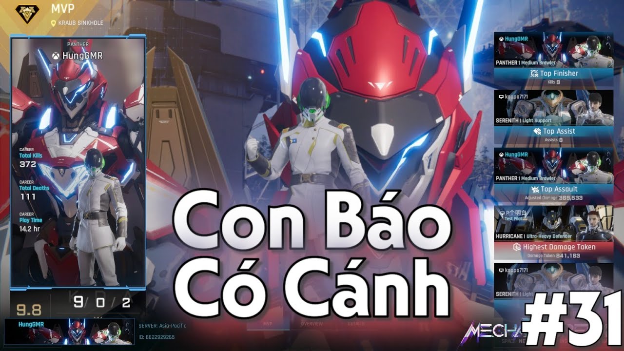 Mecha Break | Panther Rank Bạch Kim #31 | Bản Năng Của Loài Báo!