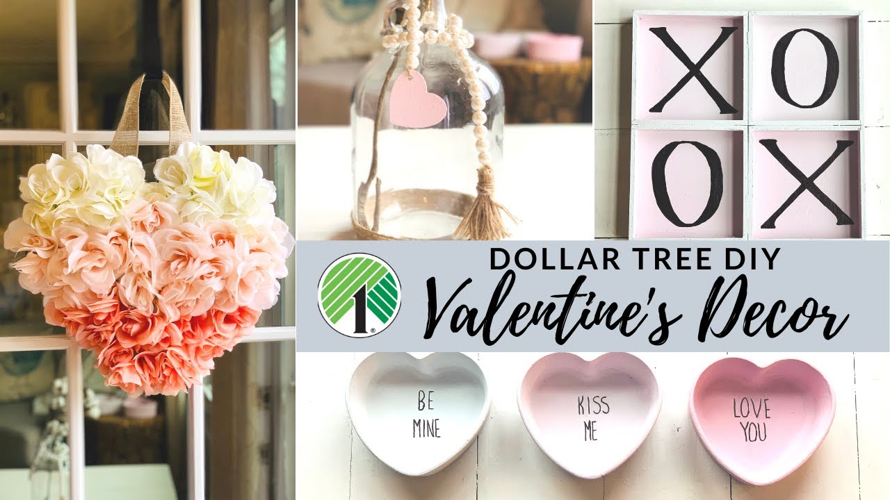 Dollar Tree DIY Valentines Home Decor